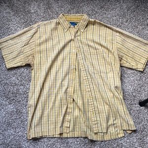 Address unknown button up shirt